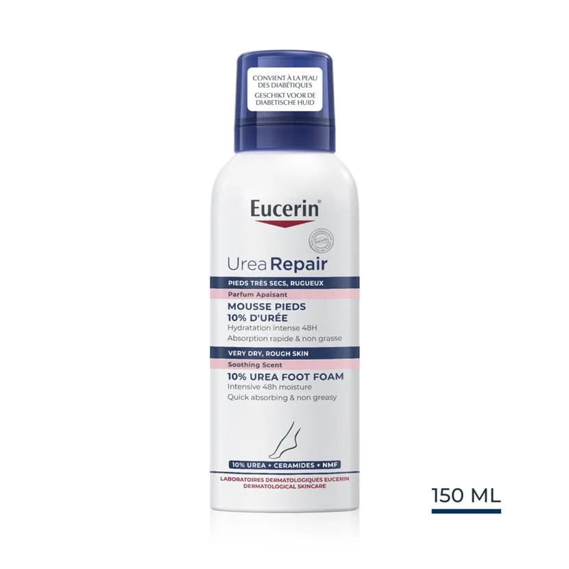 EUCERIN UREAREPAIR PLUS 10% FOOT FOAM PIEDS 150ML