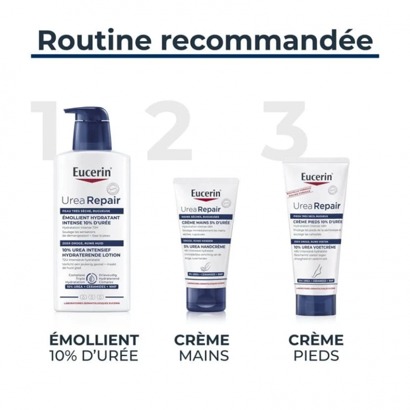 EUCERIN UREAREPAIR PLUS CRÈME PIEDS 10% D'URÉE 100ML